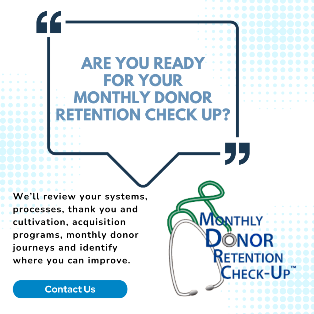 Monthly Donor Retention Ebook